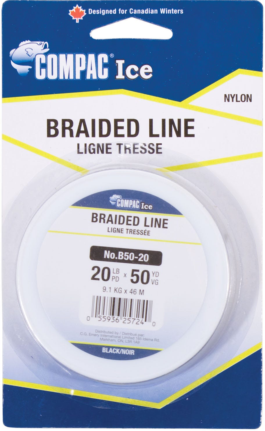 Image of Black Braid Fishing Line