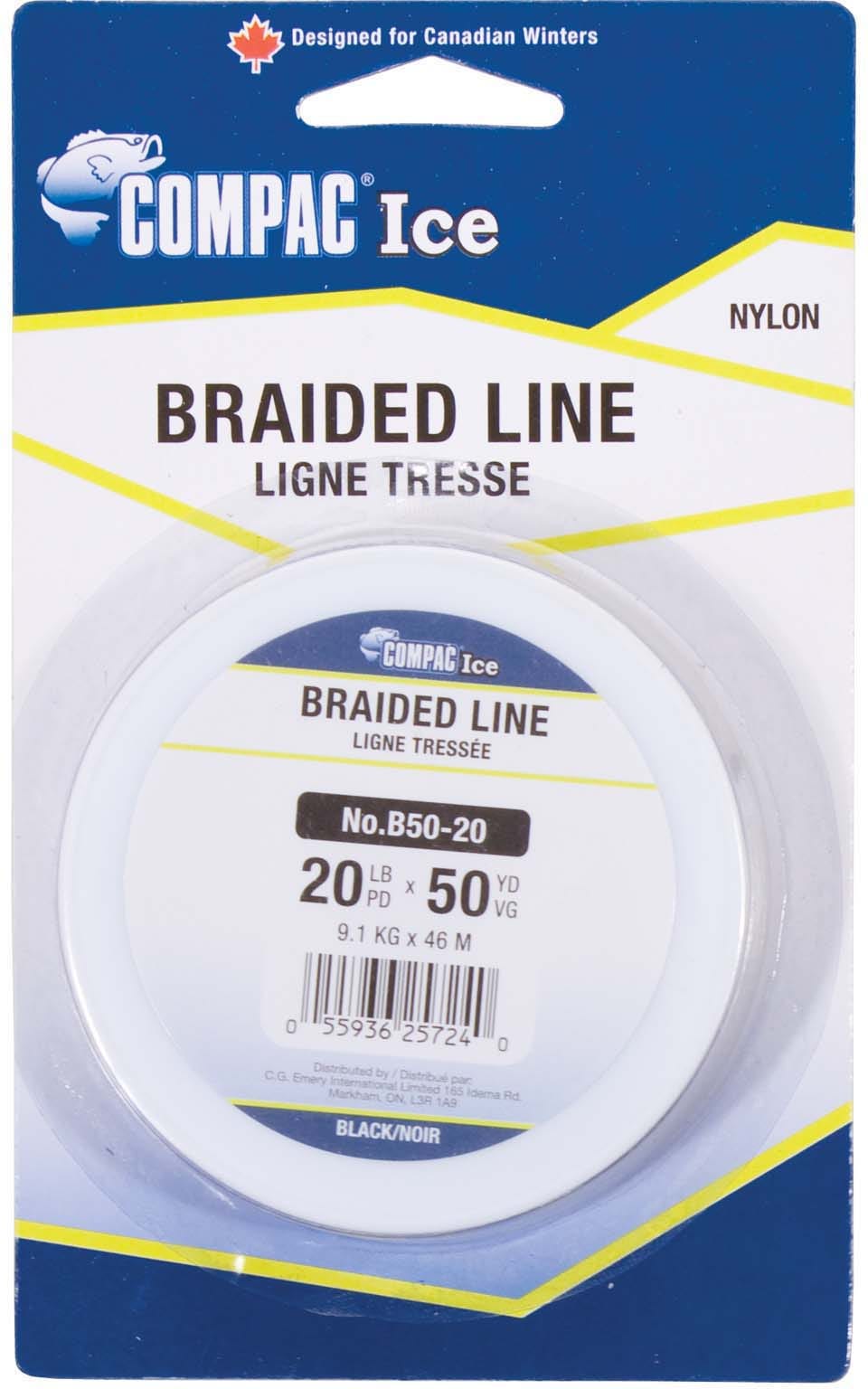 Image of Black Braid Braided Fishing Line