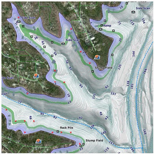 Image of Canada Lakevu G3 Ultra Inland Map