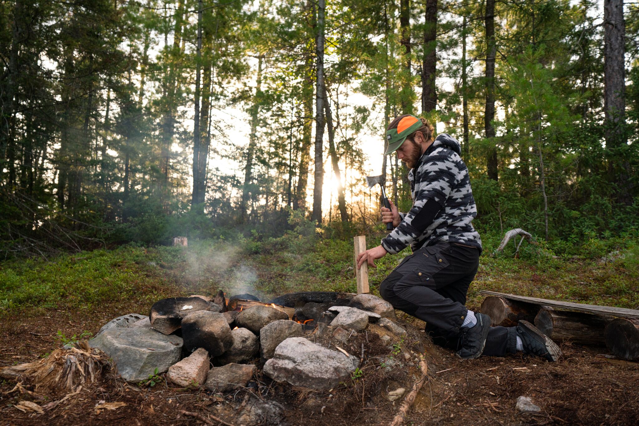 Kit de survie en forêt