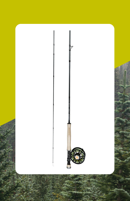 PXE Fly Rod and Reel Combo from Guideline