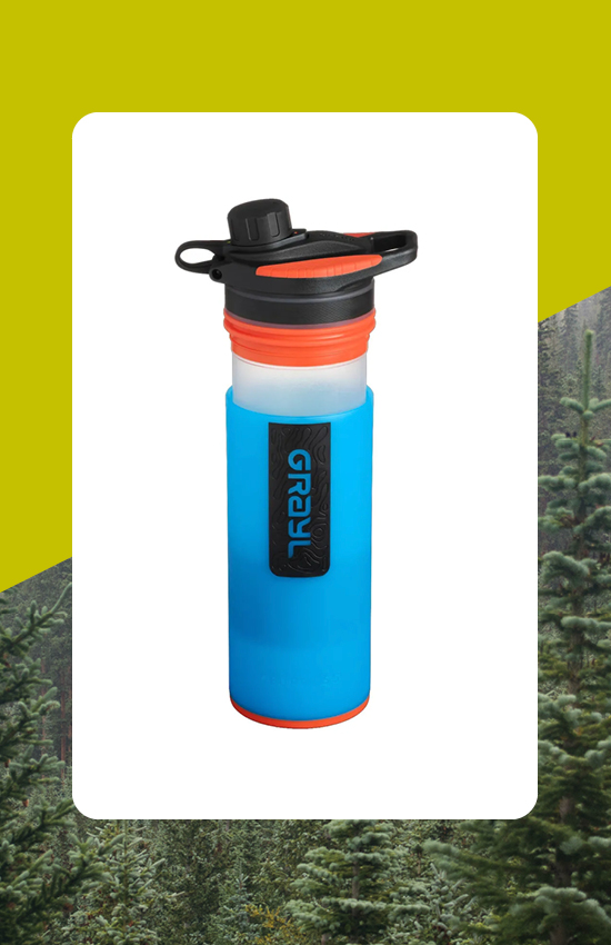 Geopress Purifier Water Bottle from Grayl