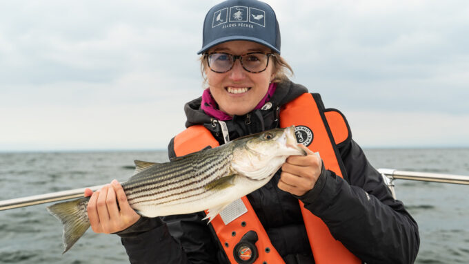 Fishing for Striped Bass