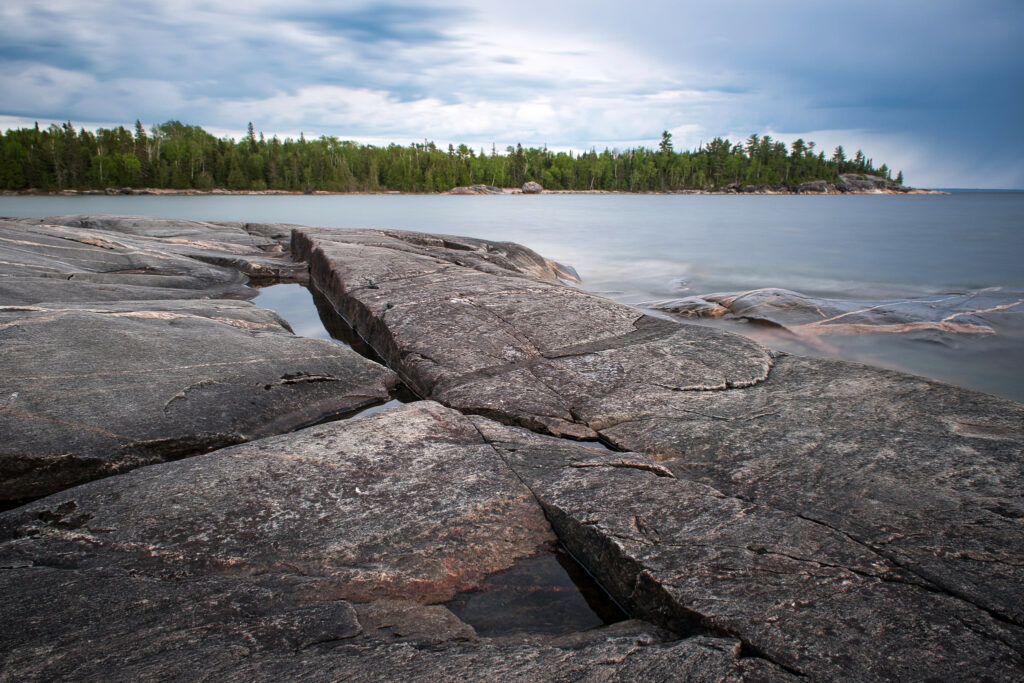 Katherine Cove sur le lac Supérieur, en Ontario