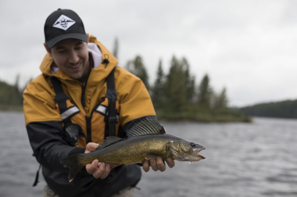 Fishing - Cabonga Reservoir, in the province of Quebec