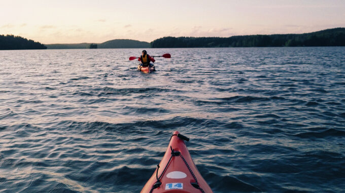 Expédition de kayak de mer au Saguenay