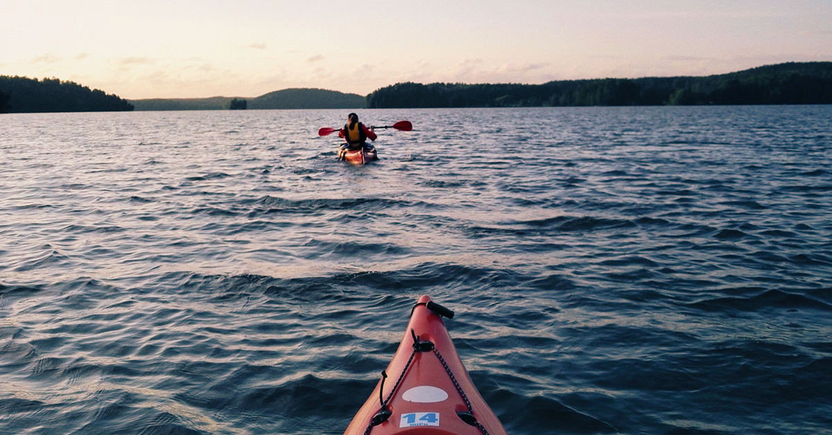 Expédition de kayak de mer au Saguenay