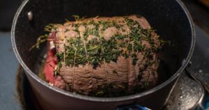 Moose roast