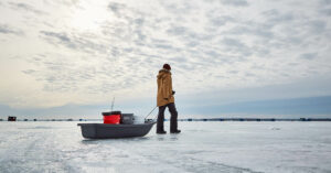 Ice fishing