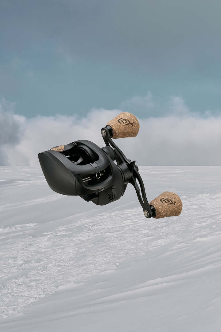 pre-black equip fishing reel