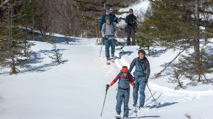 what to wear for alpine touring