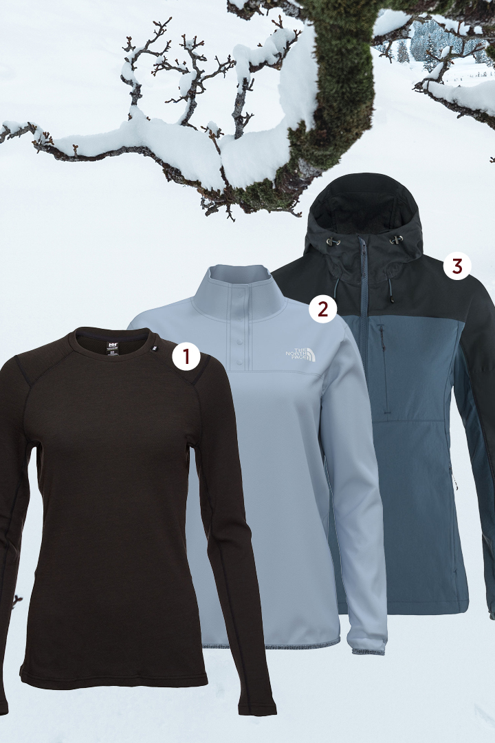 layering system ski alpine touring