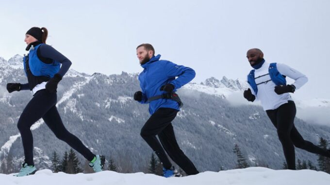 Equipement for winter running