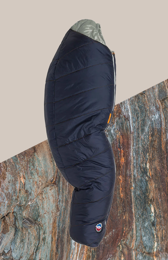 Side sleeping bag from Big Agnes