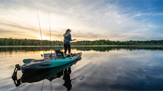 Fishing kayak