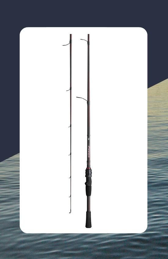 Canne à pêche Daiwa pour le lancer léger