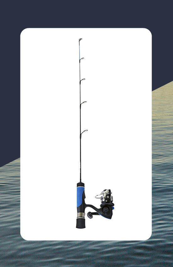 Quantum ice fishing rod