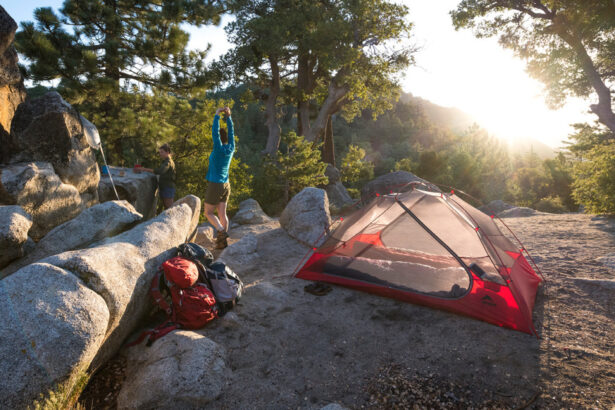 Backpacking tent