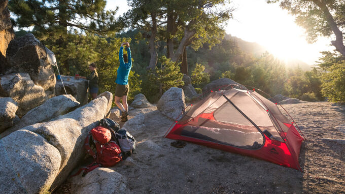 Backpacking tent