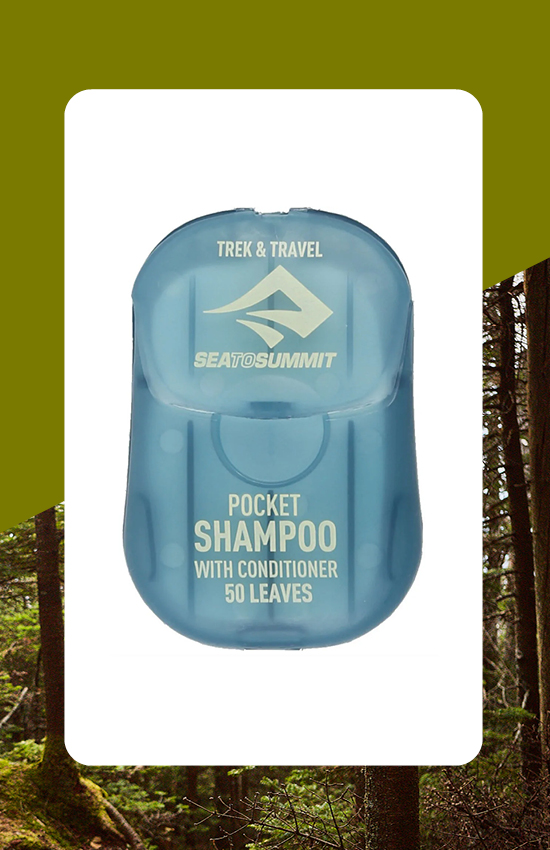 poket shampoo and conditioner