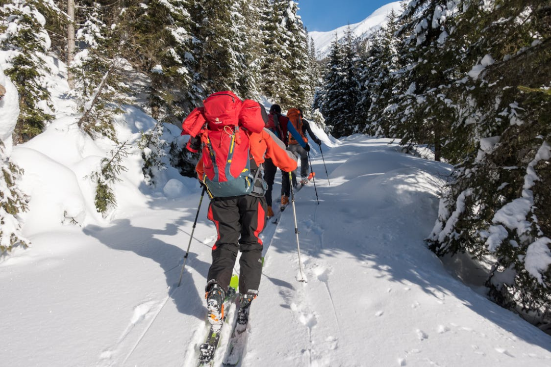 sac a dos randonnée hiver en ski