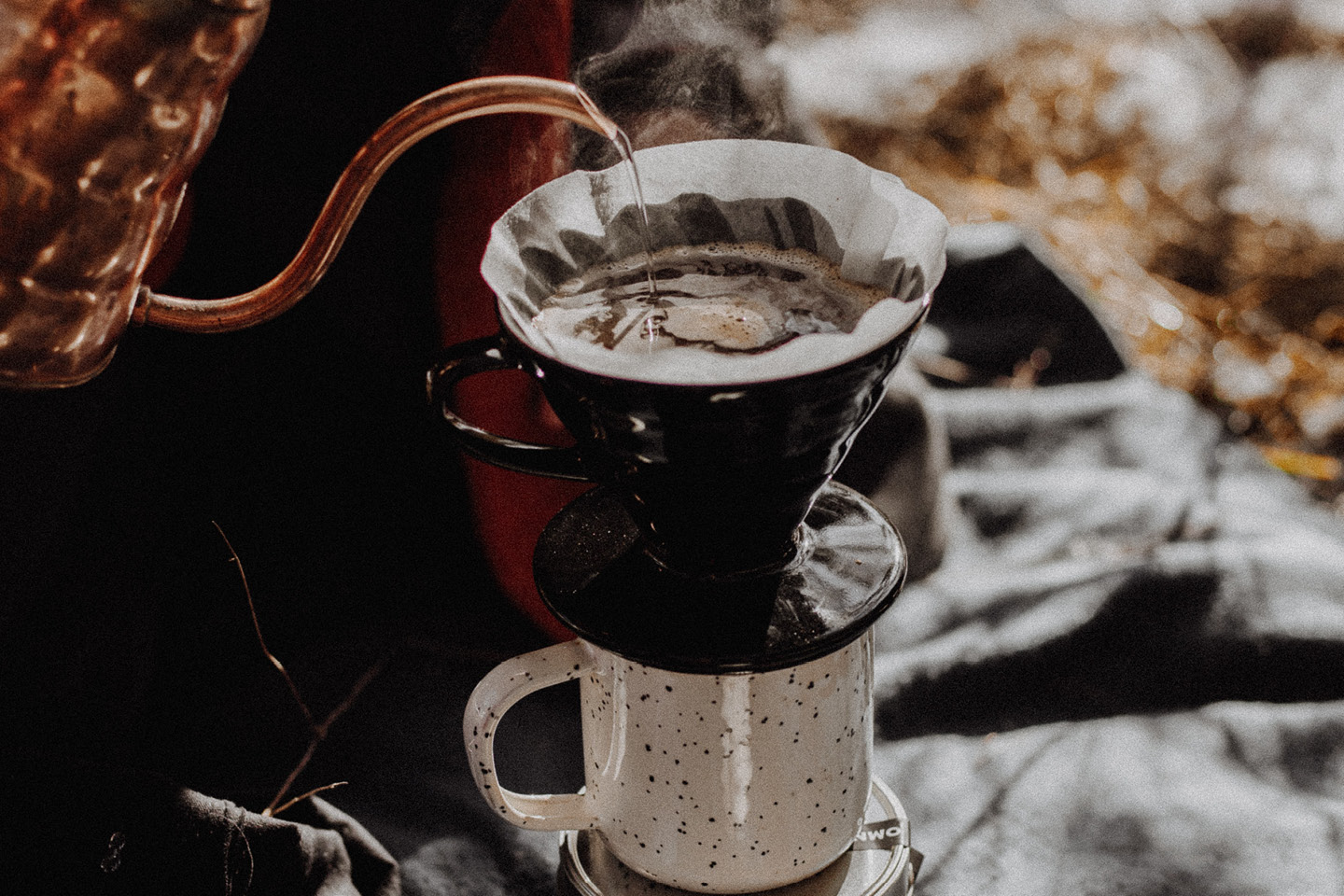 Café en camping