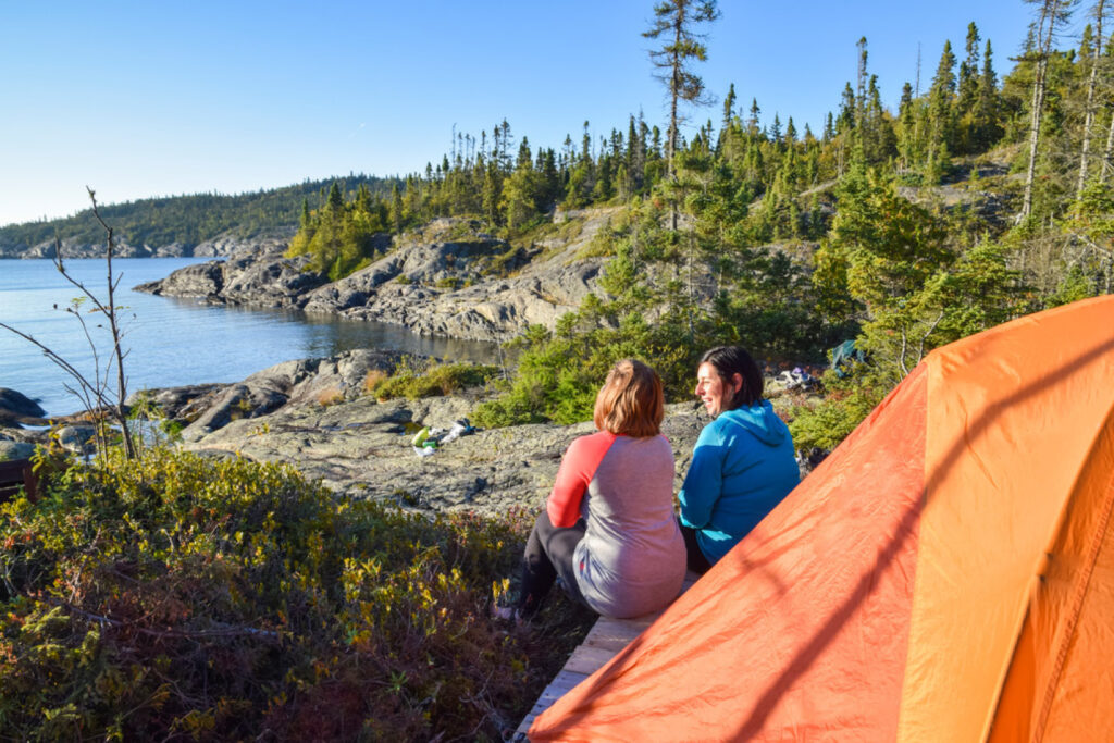 Camping Hattie Cove, parc national Pukaskwa