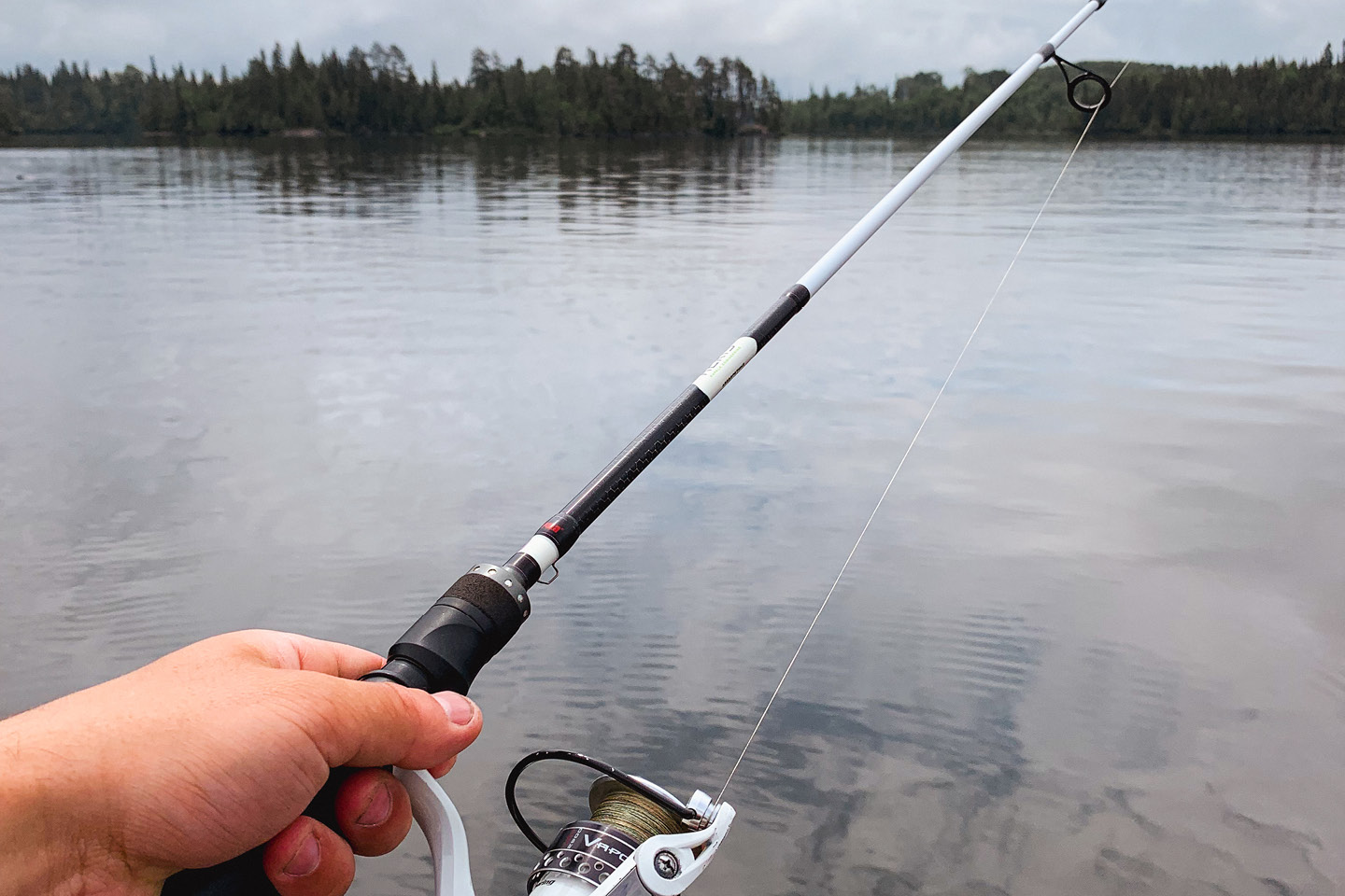 Canne à pêche lancer léger