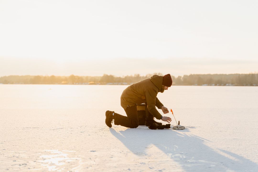 how to catch more perch ice fishing