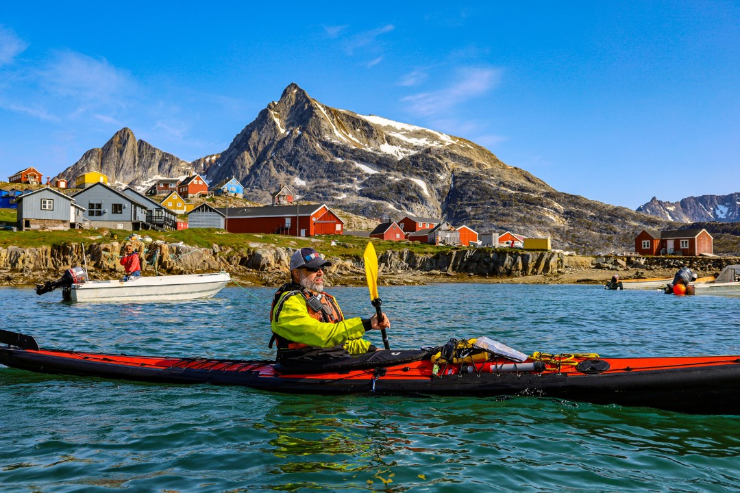 Kayak expedition with Karavanier