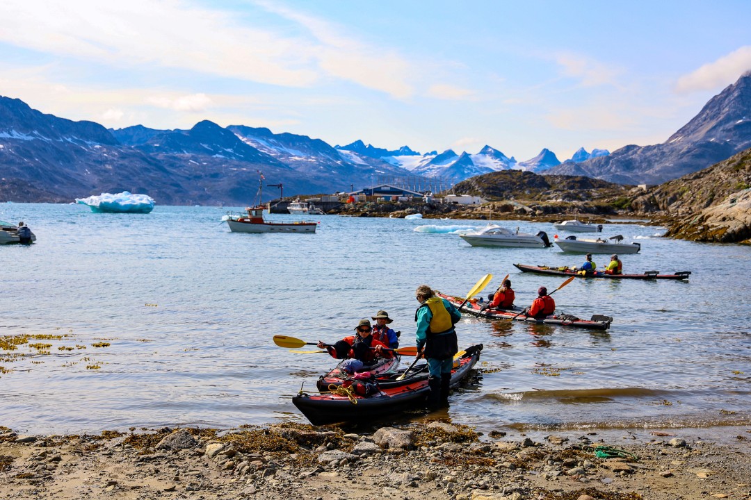 Trek and kayak in Greenland