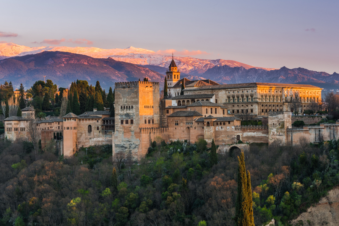 Equipment for a trek in Andalusia