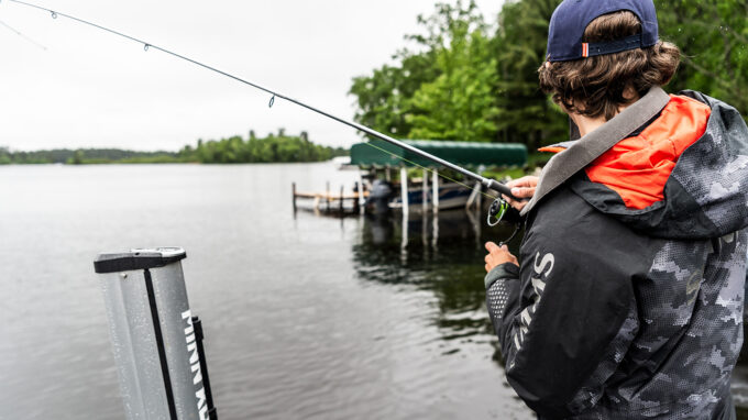brook trout fishing gear rod reel