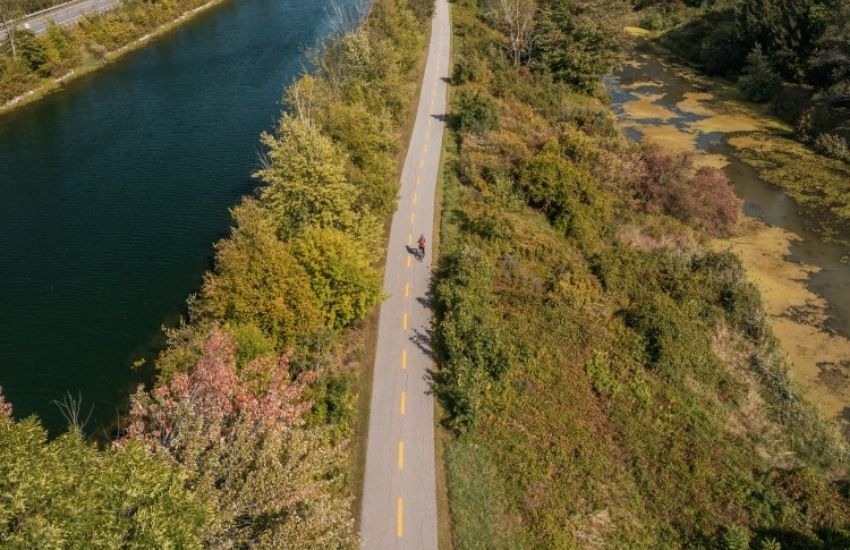 Le canal de Soulanges en Montérégie
