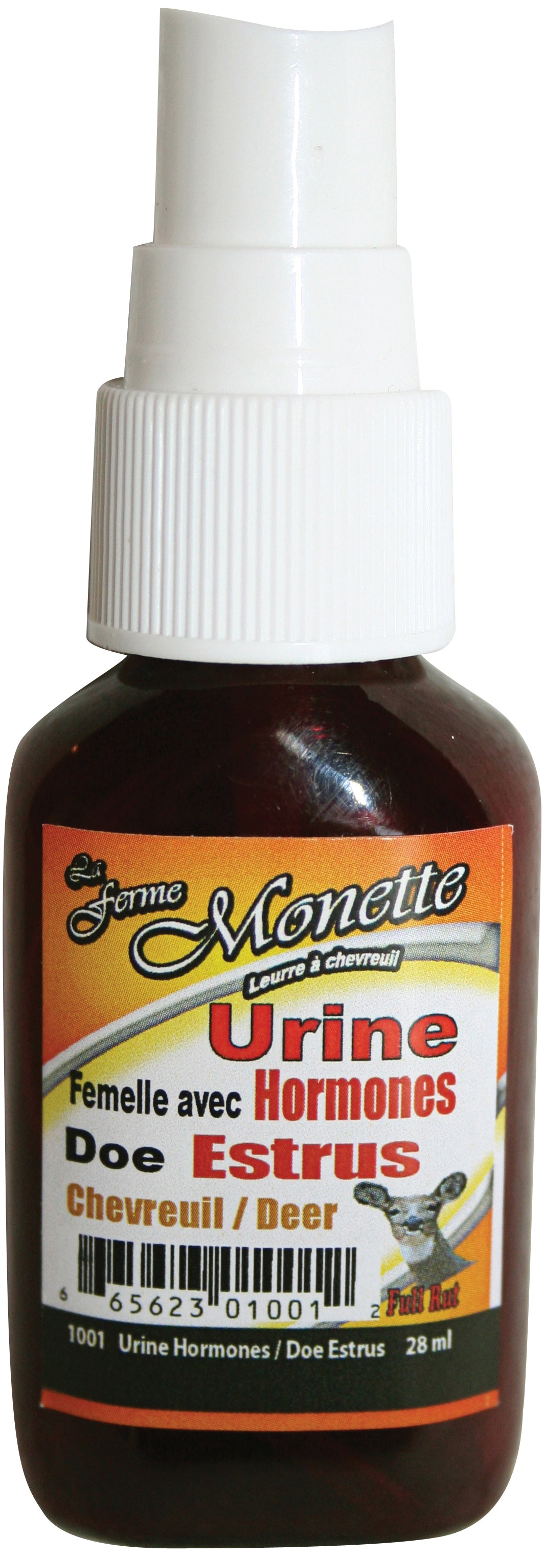 Deer Synthetic Urine with Hormone - Doe - 28 ml