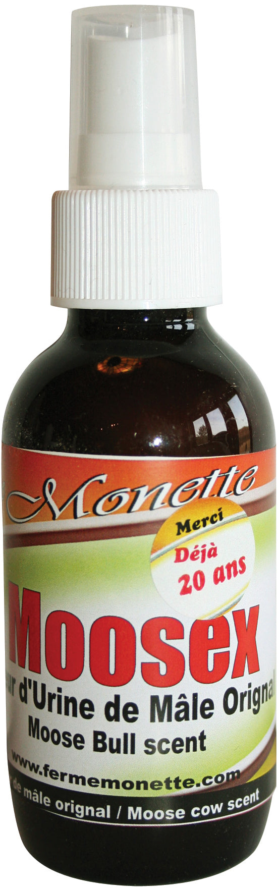 Moosex Moose Lure Synthetic - Buck - 100 ml