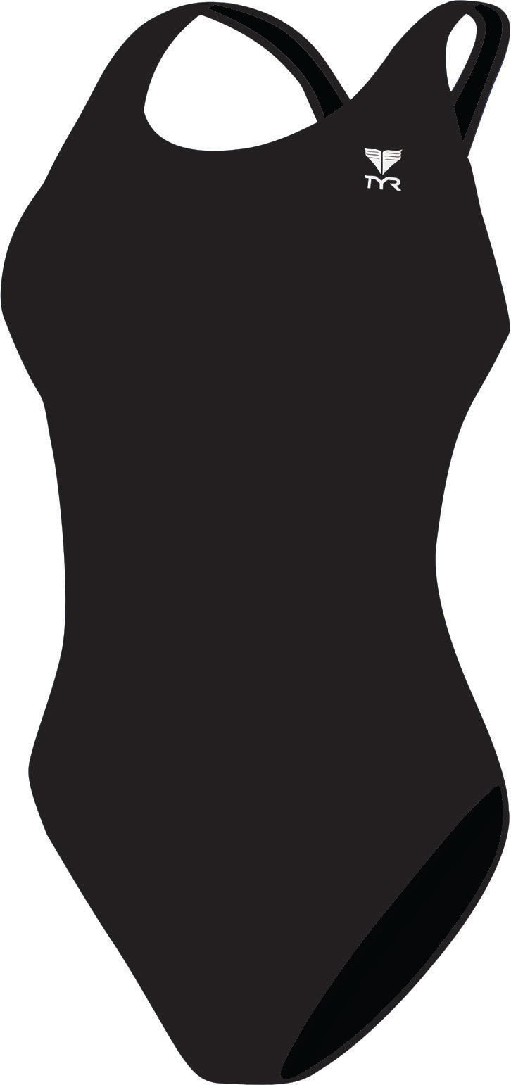 Solid Durafast Max Fit Regular Women's One-Piece Swimsuit