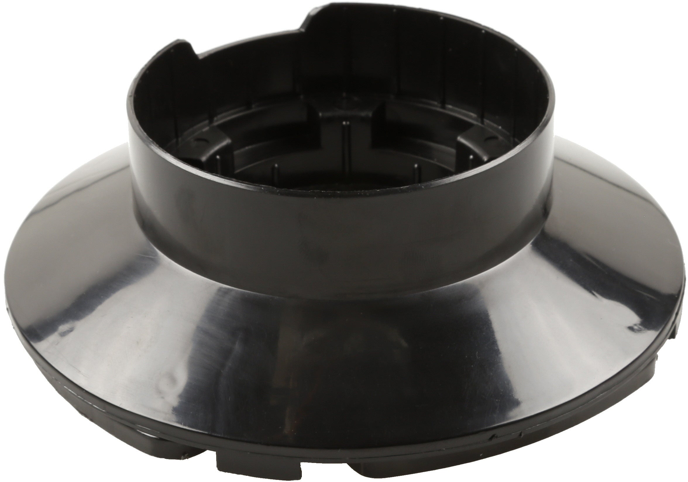 Plastic base for propane cylinder