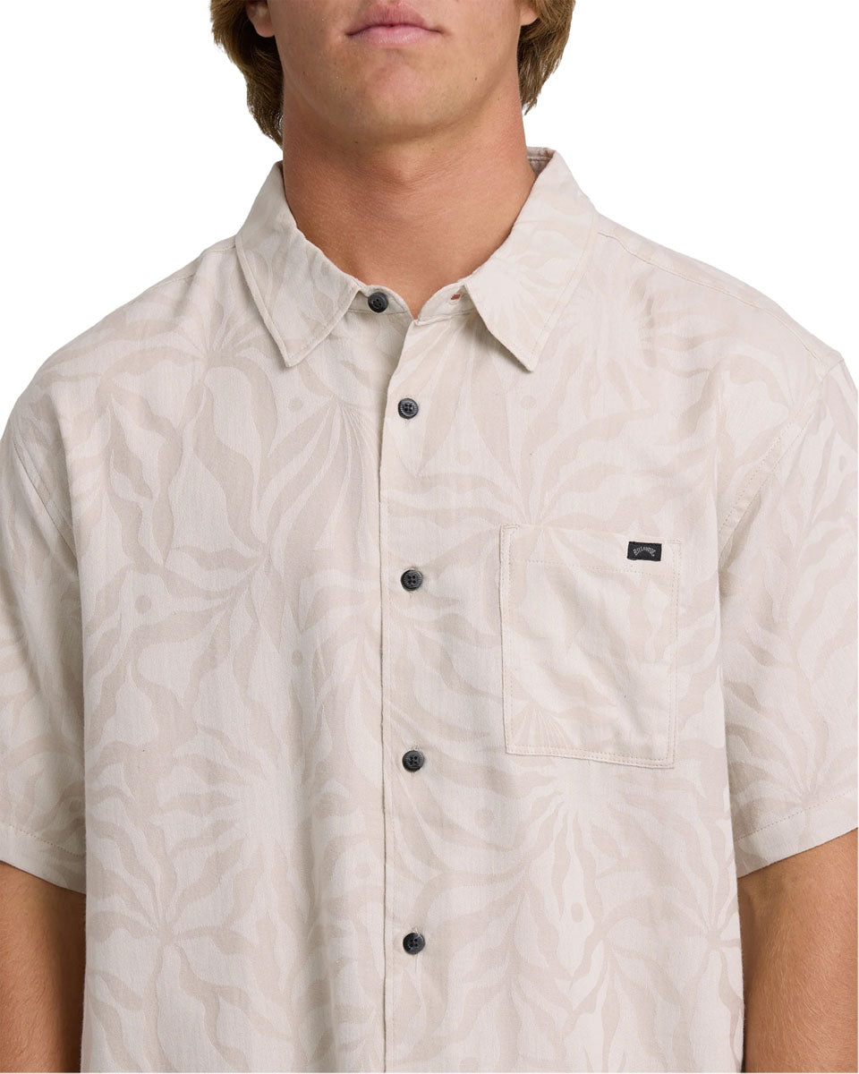Sundays Jacquard Short Sleeve Shirt - Men's