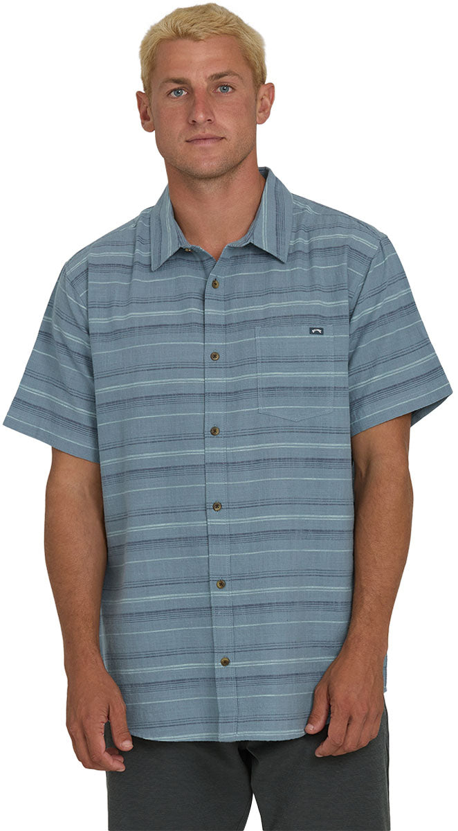 All Day Stripes Short Sleeve Shirt - Men's