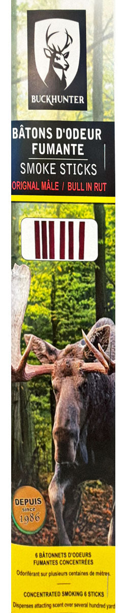 Moose Smoke Stick - Bull In Rut - 6/PK