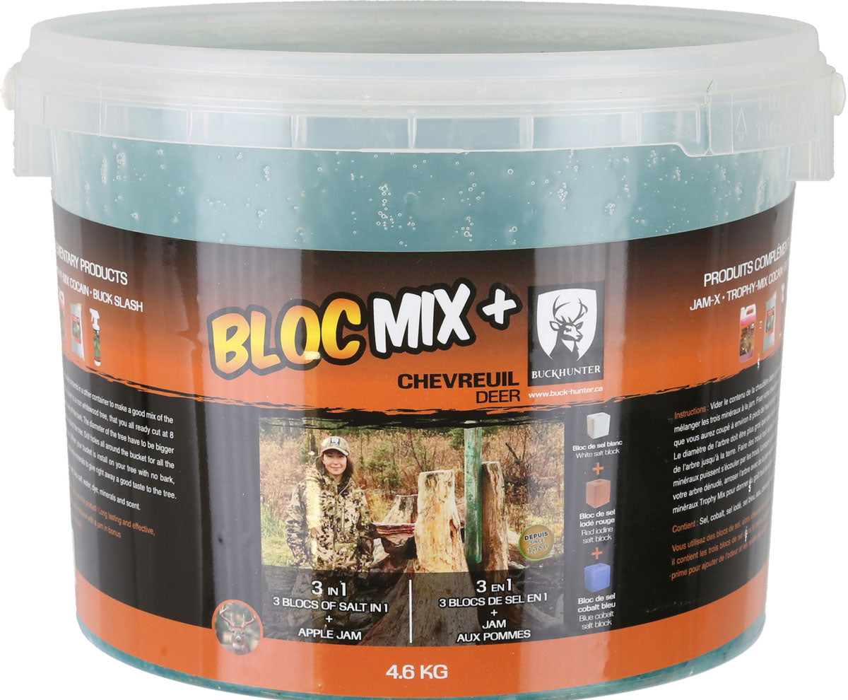 Mix+ Deer Hunting Salt Block - Apple - 4.6 kg