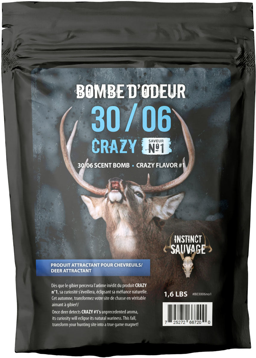 30/06 Deer Scent Bomb - Crazy No1 - 1.6 lb.
