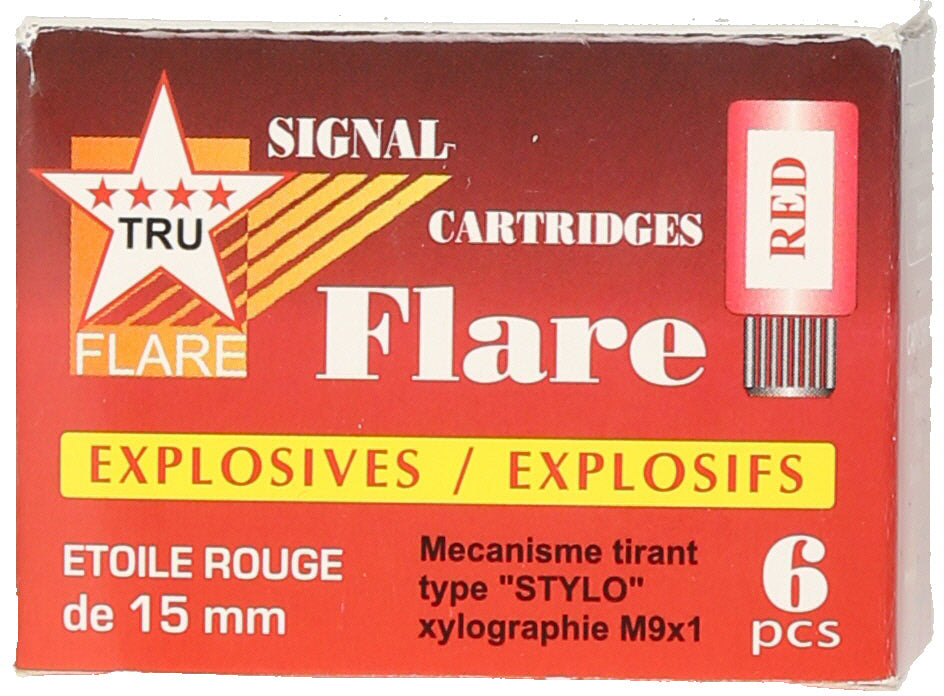 Red Rocket Distress Cartridges - 6/PK