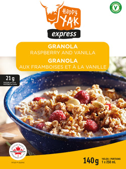 Raspberry Vanilla Granola