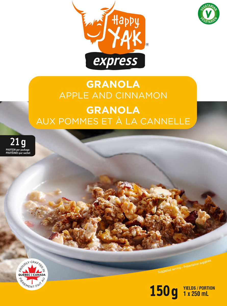 Apple and Cinnamon Granola