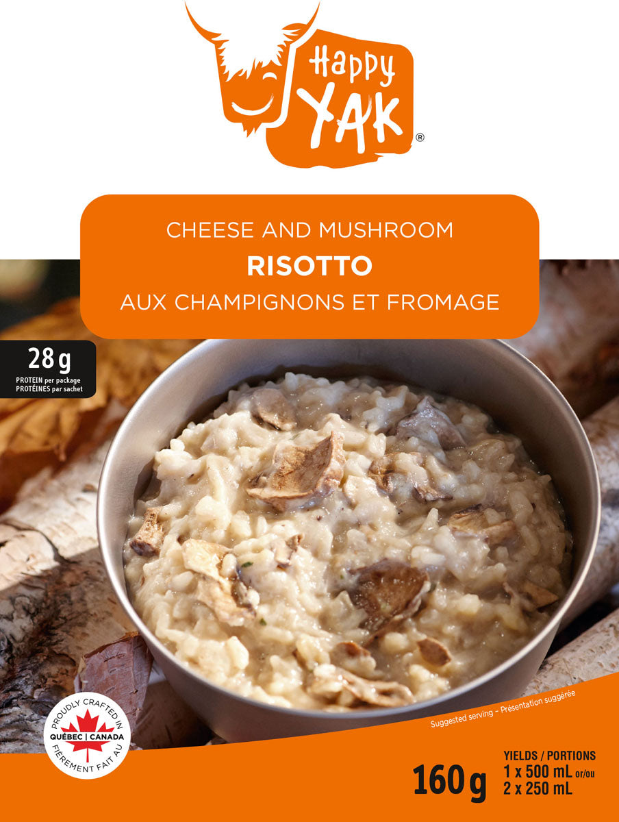 Cheese and Mushroom Risotto