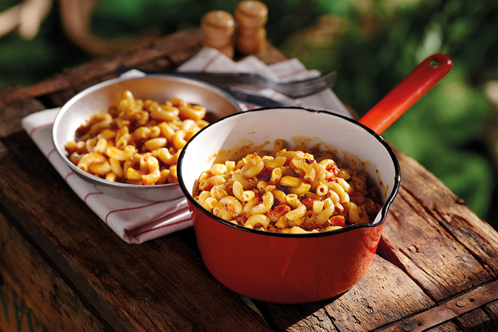 Mom’s Dried Tomato and Parmesan Cheese Macaroni