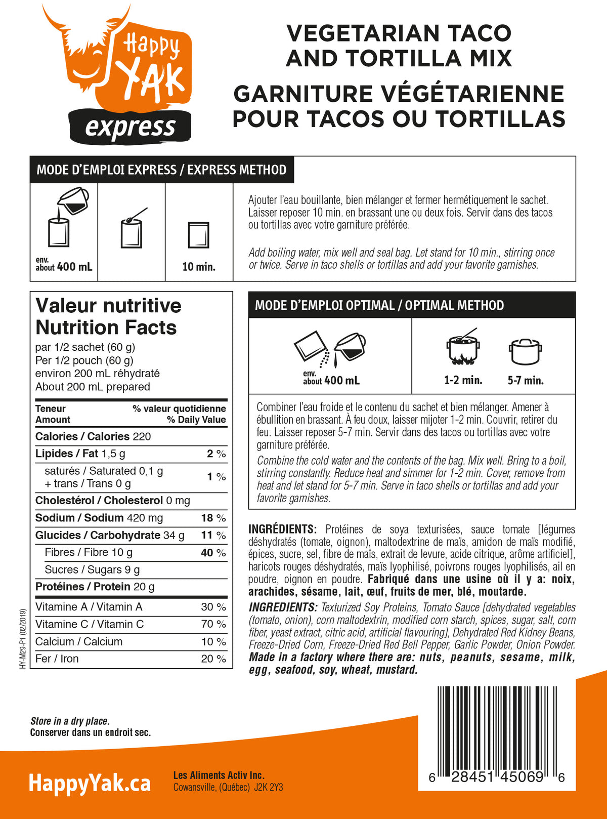 Tacos or Tortillas Mix