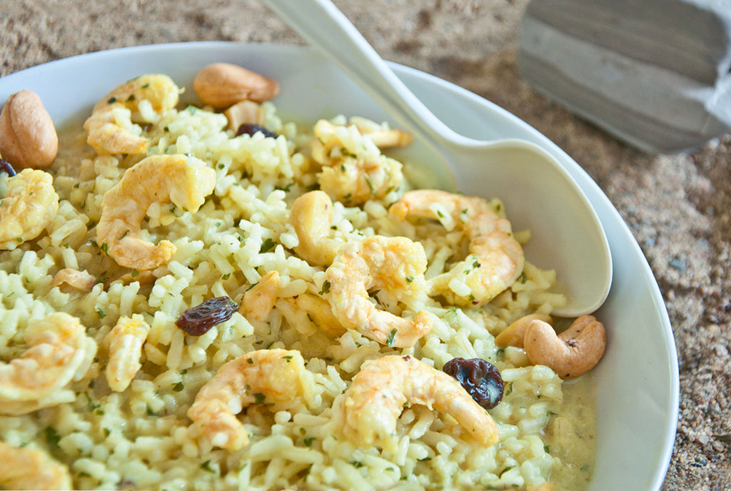 Shrimp Curry with Rice
